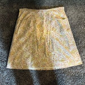 American Eagle Floral Skirt size 8